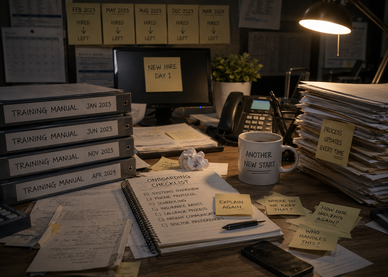 Some Offices Aren't Burned Out from Being Understaffed. They're Burned Out from Restarting.
